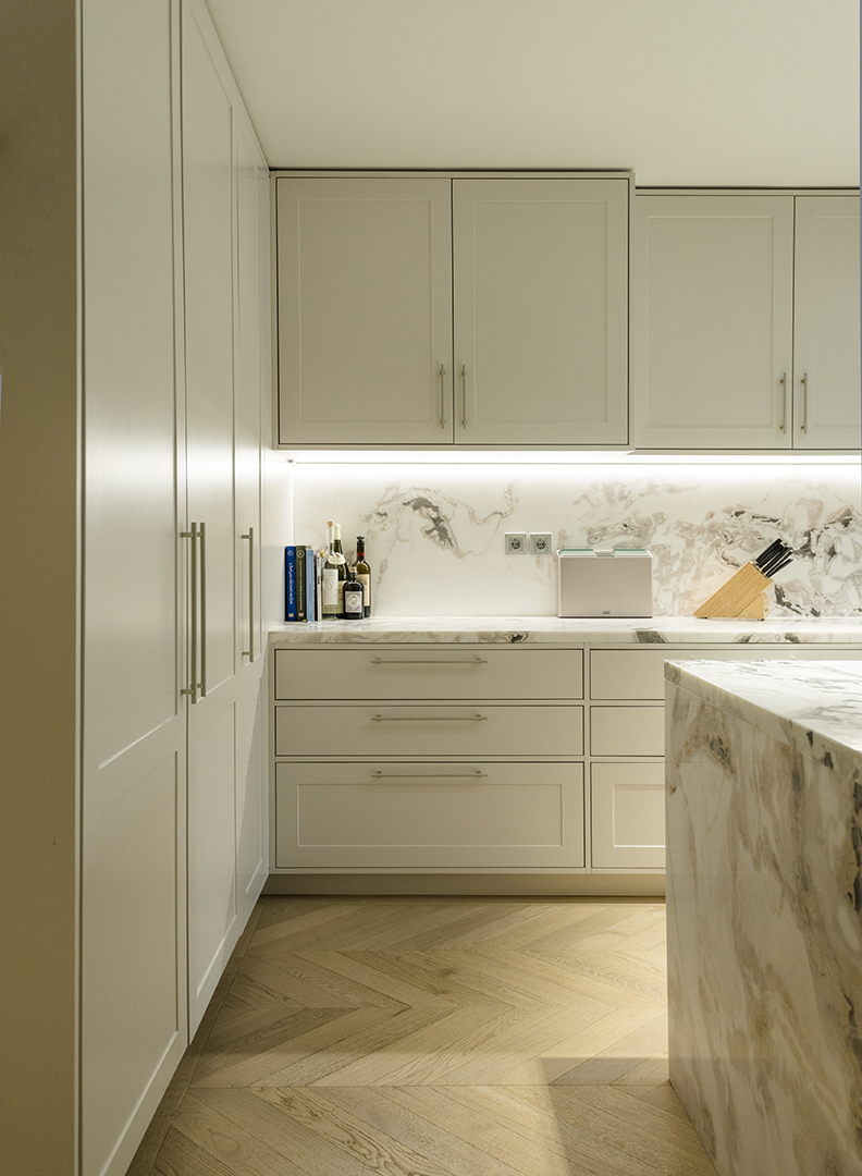 tziastoudis design - light shaker kitchen